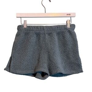 Jolie & Joy Womens Casual Lounge Everyday Cozy Cloud Knit Short Green Teal Small